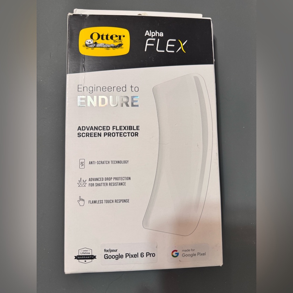OtterBox Alpha Flex Screen Protector for Google Pixel 6 Pro - Picture 1 of 3